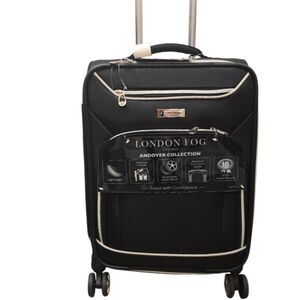 London Fog Andover Collection Soft Side Expandable Spinner Luggage